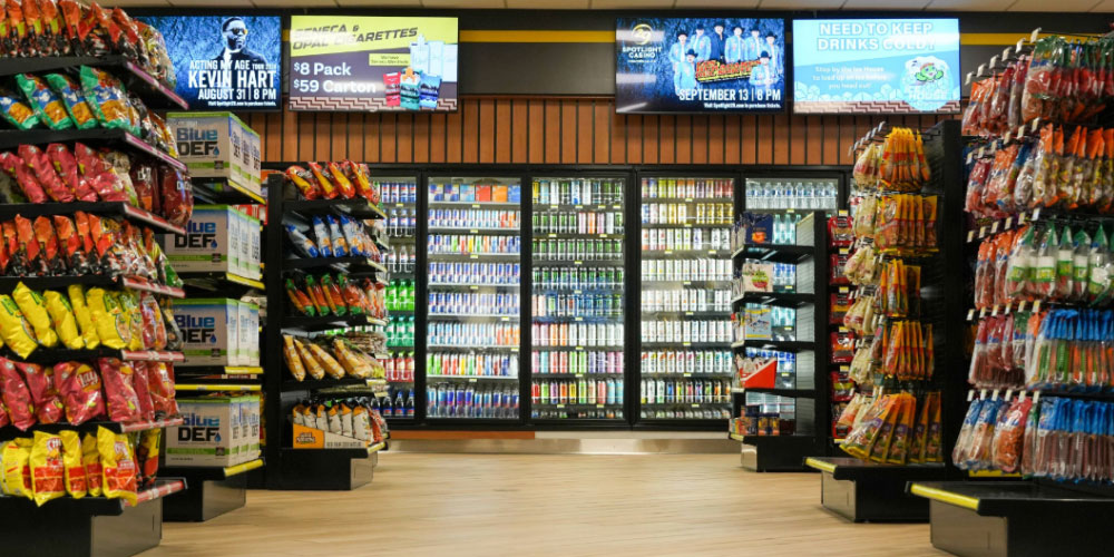 Travel center near me with large convenience store